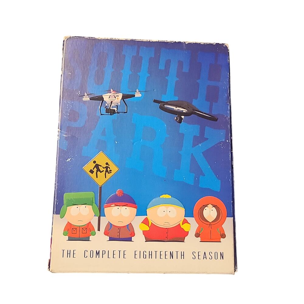 South Park The Complete Eighteenth Season (DVD) Ten Episodes! Paramount DVD used